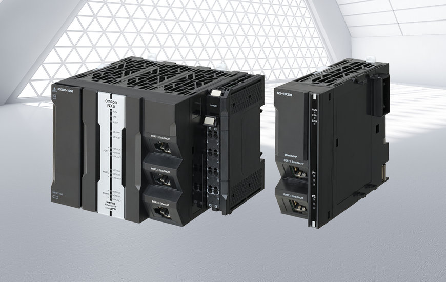 OMRON presenta los controladores NX502 con control avanzado de la información y la seguridad